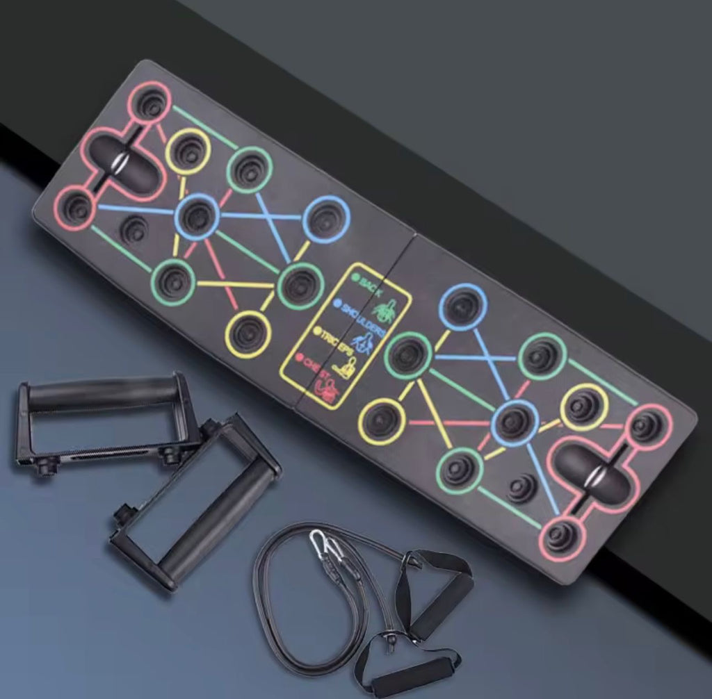Qowwa Push Up Board 14-in-1 — Full-Body Power in One Board