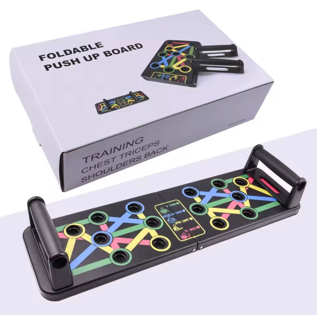 Qowwa Push Up Board 14-in-1 — Full-Body Power in One Board